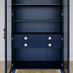 Дизайнерский шкаф витрина Elsa Dreams Blue с 4-мя ящиками варинант исполнения - 6 | Loft Concept в Нижнем Новгороде