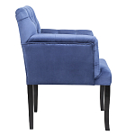 Кресло Addison Chic Armchair deep blue velour варинант исполнения - 2 | Loft Concept в Нижнем Новгороде