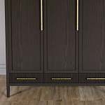 Большой Шкаф Primo Темный орех с 3 дверьми и 3 выдвижными ящиками варинант исполнения - 2 | Loft Concept в Нижнем Новгороде