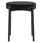 Табурет с мягким круглым сиденьем RIO Black варинант исполнения - 2 | Loft Concept в Нижнем Новгороде