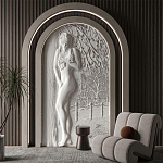 Барельеф NAKED варинант исполнения - 2 | Loft Concept в Нижнем Новгороде