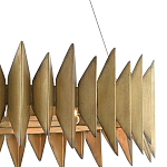 Люстра круглая с фактурным абажуром Graduated Heights варинант исполнения - 1 | Loft Concept в Нижнем Новгороде