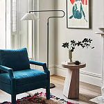 Дизайнерский журнальный стол с круглой каменной столешницей Utezu варинант исполнения - 2 | Loft Concept в Нижнем Новгороде