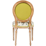 Стул из массива бука с изображением птиц и цветов Beige Green Chinoiserie Garden Chair варинант исполнения - 2 | Loft Concept в Нижнем Новгороде