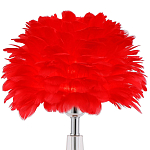 Настольная лампа с перьями Plumage Red Table Lamp варинант исполнения - 2 | Loft Concept в Нижнем Новгороде
