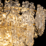 Люстра многоярусная с объемными прозрачными цветами Hanging Flowers варинант исполнения - 5 | Loft Concept в Нижнем Новгороде