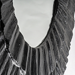 Зеркало в фактурной черной раме в современном стиле Black Maelstrom варинант исполнения - 3 | Loft Concept в Нижнем Новгороде