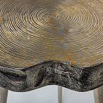 Металлический столик со столешницей в виде слеба Slabby варинант исполнения - 4 | Loft Concept в Нижнем Новгороде