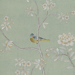 Обои ручная роспись Badminton Mercury Grey варинант исполнения - 3 | Loft Concept в Нижнем Новгороде