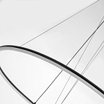 Светодиодная люстра Black LED Circle and Ball Lamp варинант исполнения - 4 | Loft Concept в Нижнем Новгороде