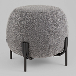Пуф Флик ткань букле тёмно-серый варинант исполнения - 1 | Loft Concept в Нижнем Новгороде