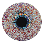 Бра круглое стеклянное с морозным эффектом Heterochromia варинант исполнения - 1 | Loft Concept в Нижнем Новгороде