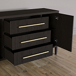 Буфет Primo с тремя ящиками и двумя фасадами Темный орех варинант исполнения - 4 | Loft Concept в Нижнем Новгороде