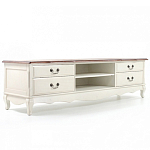 ТВ-тумба в стиле прованс из массива берёзы Interiors Romance варинант исполнения - 2 | Loft Concept в Нижнем Новгороде