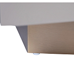 Комод со стеклянной столешницей и с выдвижными ящиками Minimalist Accent варинант исполнения - 6 | Loft Concept в Нижнем Новгороде