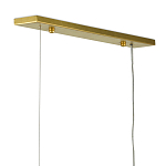 Люстра прямоугольная с белыми цилиндрическими абажурами White Ribbon варинант исполнения - 3 | Loft Concept в Нижнем Новгороде