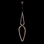 Подвесной светильник обрамленный элементами в виде кристаллов Smooth Shine варинант исполнения - 1 | Loft Concept в Нижнем Новгороде