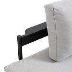 Диван-шезлонг черный Annet варинант исполнения - 3 | Loft Concept в Нижнем Новгороде