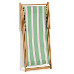 Шезлонг из акации и ткани Argentina варинант исполнения - 8 | Loft Concept в Нижнем Новгороде