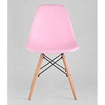 Пластиковый стул на ножках из массива бука Eames Pink варинант исполнения - 4 | Loft Concept в Нижнем Новгороде