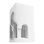 Встраиваемый в стену гипсовый светильник под покраску с арками и рельефными колоннами Antiquity Athena варинант исполнения - 4 | Loft Concept в Нижнем Новгороде