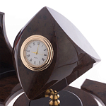 Настольный письменный набор из природного камня обсидиана коричневого Team leader варинант исполнения - 3 | Loft Concept в Нижнем Новгороде