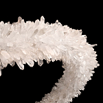 Люстра круглая с натуральным горным хрусталем Crystal Shimmer варинант исполнения - 5 | Loft Concept в Нижнем Новгороде