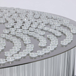 Люстра круглая с прозрачными стеклянными трубками Nembus варинант исполнения - 10 | Loft Concept в Нижнем Новгороде