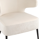 Современное мягкое кресло на металлических ножках Rakush Milk варинант исполнения - 6 | Loft Concept в Нижнем Новгороде