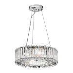 Люстра подвесная круглая с множеством вертикальных прямоугольных кристаллов Kichler варинант исполнения - 2 | Loft Concept в Нижнем Новгороде