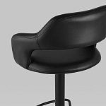 Барный стул черного цвета Strohach варинант исполнения - 6 | Loft Concept в Нижнем Новгороде