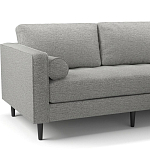 Мебельная ткань Шенилл серый цвет 138 см T4-29 варинант исполнения - 5 | Loft Concept в Нижнем Новгороде