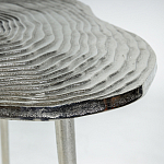 Металлический кофейный столик Puddle Silver варинант исполнения - 2 | Loft Concept в Нижнем Новгороде