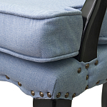 Кресло Aubrey Classical Armchair blue flax варинант исполнения - 4 | Loft Concept в Нижнем Новгороде