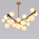 Люстра подвесная фигурная с белыми лампами в форме шара Felicitat варинант исполнения - 4 | Loft Concept в Нижнем Новгороде