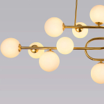Люстра подвесная с белыми лампами в форме шара Flute варинант исполнения - 3 | Loft Concept в Нижнем Новгороде
