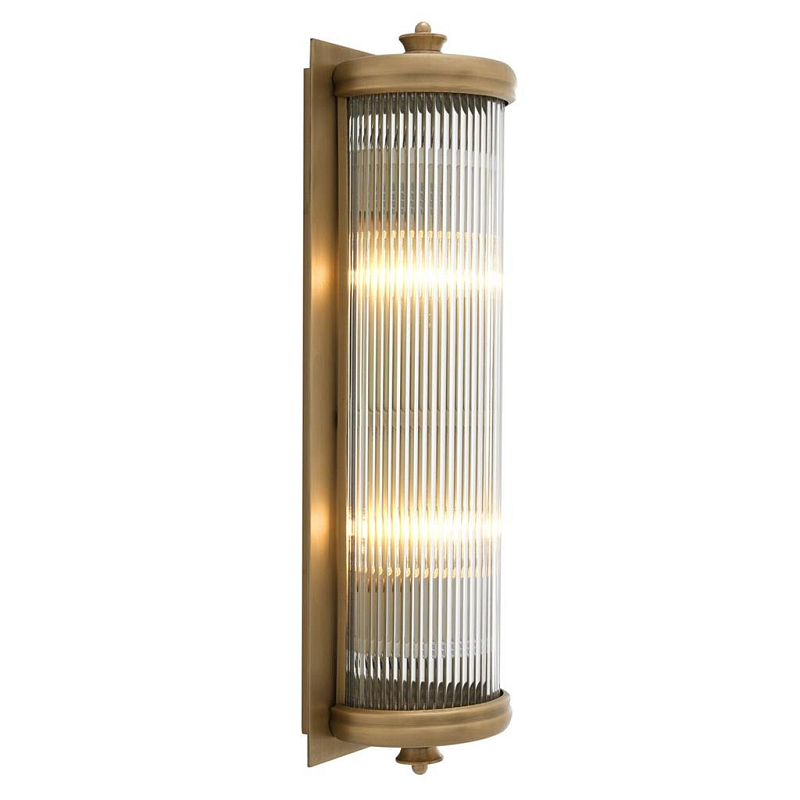 Бра Wall Lamp Glorious L Brass Латунь Прозрачное Стекло в Нижнем Новгороде | Loft Concept 