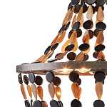 Люстра каплевидной формы с подвесками в виде декоративных бусин Flat Beads варинант исполнения - 1 | Loft Concept в Нижнем Новгороде