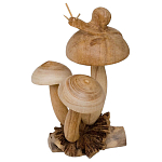 Статуэтка из дерева улитка Animals of the World варинант исполнения - 4 | Loft Concept в Нижнем Новгороде