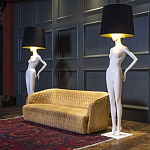 Лампа MANNEQUIN LAMP с абажуром созерцание силуэта варинант исполнения - 4 | Loft Concept в Нижнем Новгороде