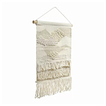 Панно из шерсти и хлопка с узором Beige Calista Serene варинант исполнения - 1 | Loft Concept в Нижнем Новгороде