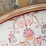 Трехместный диван из массива бука бежевый с растительным орнаментом Raffael Renaissance Beige Sofa варинант исполнения - 5 | Loft Concept в Нижнем Новгороде