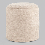 Пуфик Бежевое Букле Poof Alice Beige Boucle  варинант исполнения - 5 | Loft Concept в Нижнем Новгороде