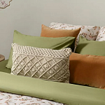 Чехол на подушку с макраме бежевого цвета Macrame варинант исполнения - 7 | Loft Concept в Нижнем Новгороде