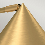 Бра с широким конусным плафоном с золотистой внутренней стороной Alora Mood варинант исполнения - 7 | Loft Concept в Нижнем Новгороде