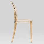 Прозрачный стул с янтарным оттенком LOUIS GHOST CHAIR варинант исполнения - 2 | Loft Concept в Нижнем Новгороде