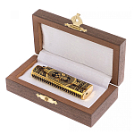 Зажигалка газовая с гравировкой Герба РФ в деревянной коробке Metal Lighters варинант исполнения - 3 | Loft Concept в Нижнем Новгороде