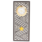 Часы подарочные настольные в виде погона Генерала из натурального камня Змеевик Silver Military Clock варинант исполнения - 10 | Loft Concept в Нижнем Новгороде