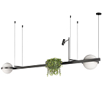 Подвесной линейный светильник Barbell варинант исполнения - 3 | Loft Concept в Нижнем Новгороде