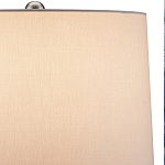 Настольная лампа керамическая с бело-синими мазками Painterly Strokes варинант исполнения - 2 | Loft Concept в Нижнем Новгороде